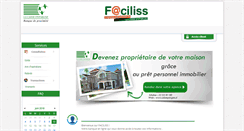 Desktop Screenshot of faciliss.caissepargne.ci